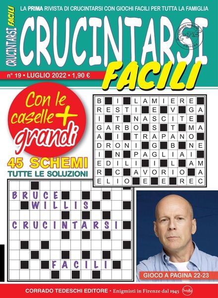 Crucintarsi Facili – giugno 2022 Cover