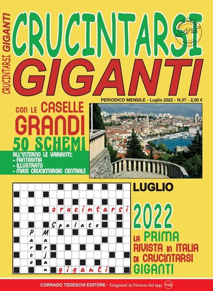 Crucintarsi Giganti – 08 luglio 2022 Cover