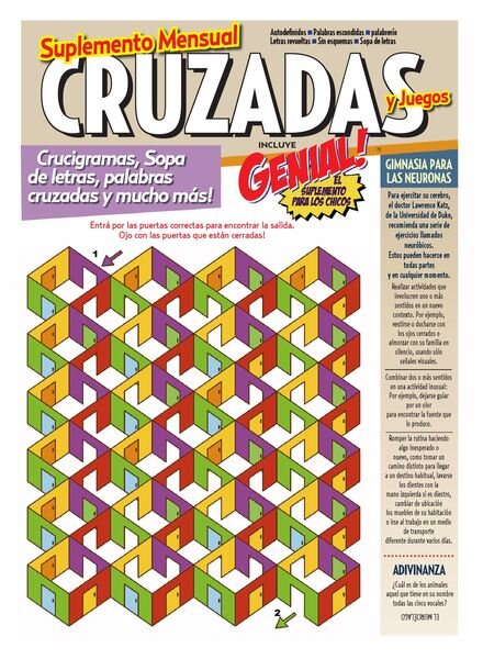 Cruzadas y Genial! – diciembre 2022 Cover