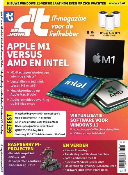 c’t Magazine Netherlands – augustus 2022 Cover