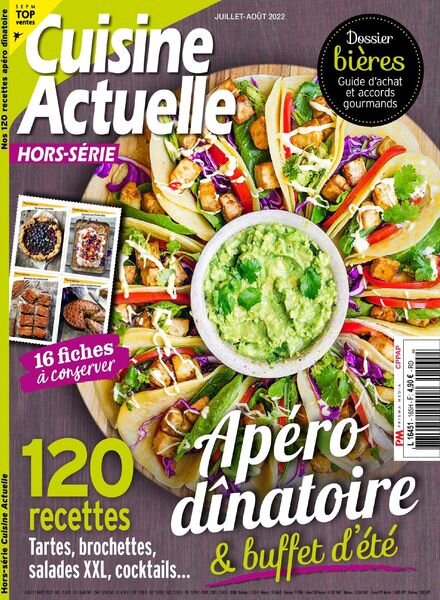 Cuisine Actuelle – Hors-Serie – Juillet-Aout 2022 Cover