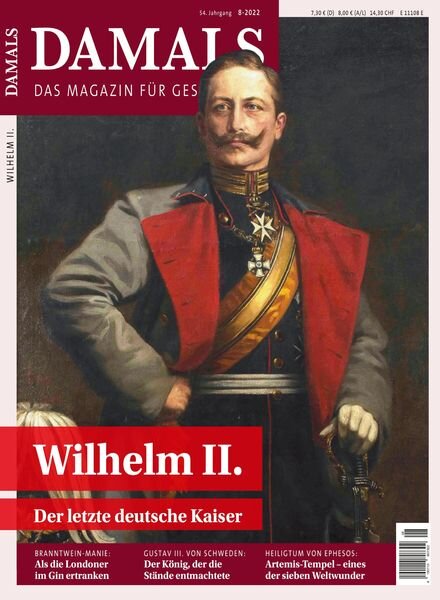 Damals – August 2022 Cover