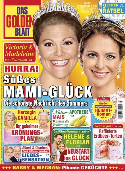 Das Goldene Blatt – 02 Juli 2022 Cover