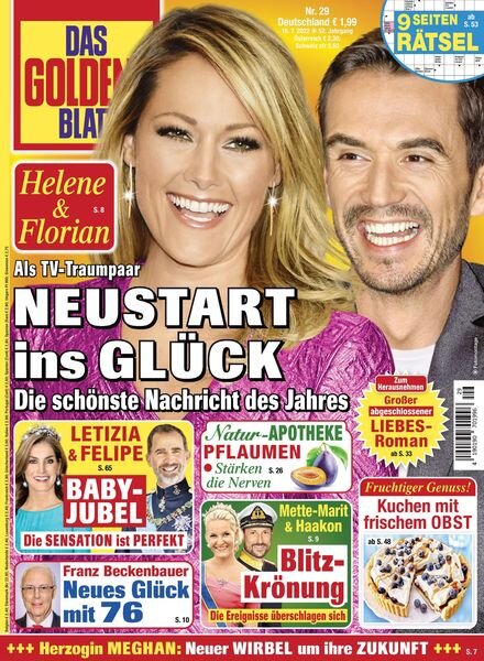 Das Goldene Blatt – 16 Juli 2022 Cover