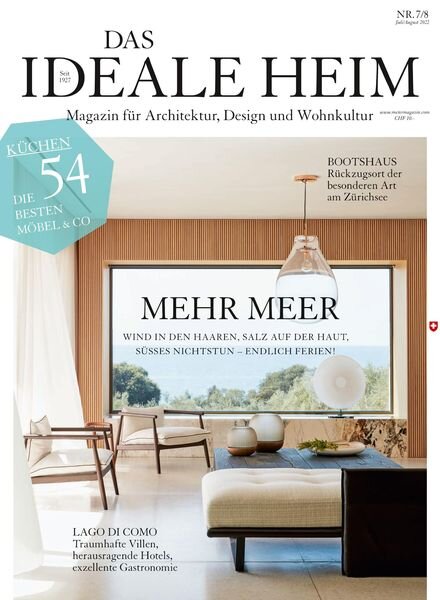Das Ideale Heim – August 2022 Cover