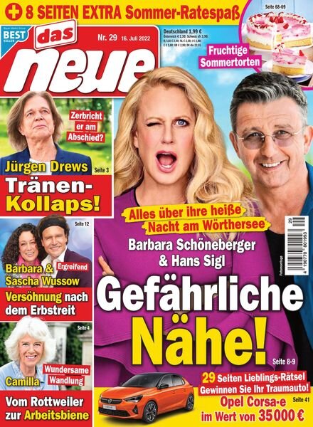 Das Neue – 16 Juli 2022 Cover