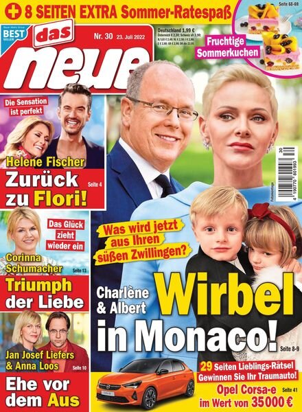 Das Neue – 23 Juli 2022 Cover