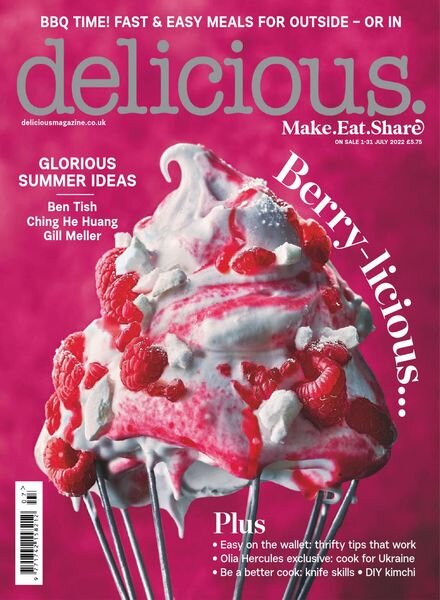 delicious UK – July 2022 Cover