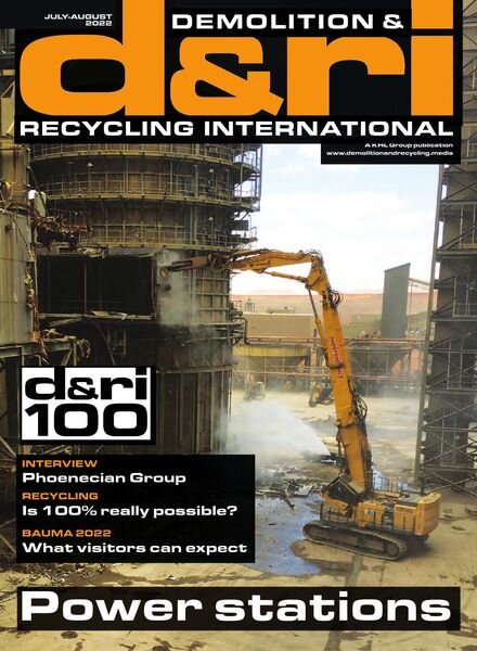Demolition & Recycling International – July-August 2022 Cover