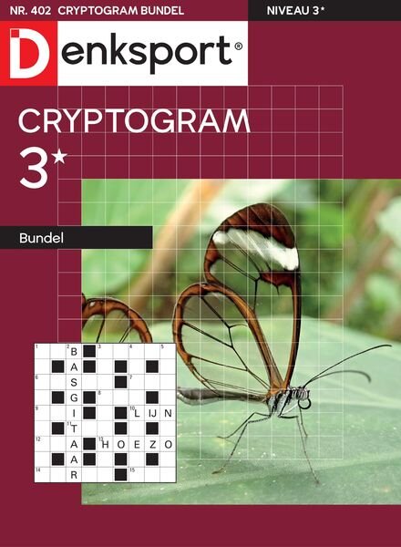 Denksport Cryptogrammen 3 bundel – 07 juli 2022 Cover