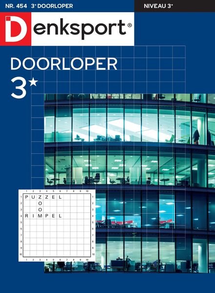 Denksport Doorloper 3 – 14 juli 2022 Cover