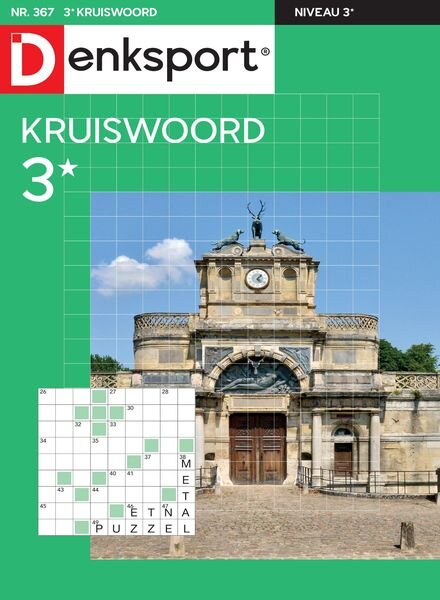 Denksport Kruiswoord 3 – 14 juli 2022 Cover