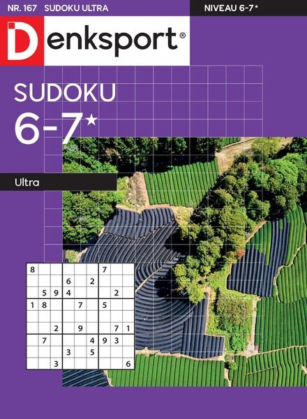 Denksport Sudoku 6-7 ultra – 14 juli 2022 Cover