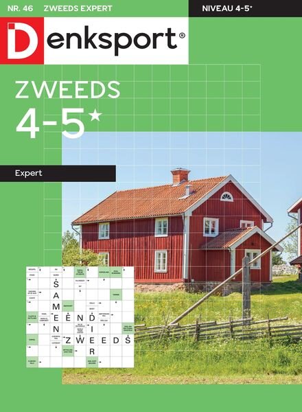 Denksport Zweeds 4-5 – 07 juli 2022 Cover