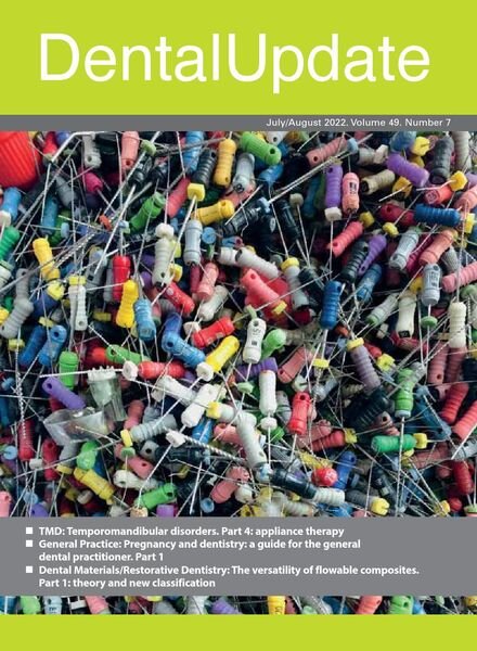 Dental Update – July 2022 Cover