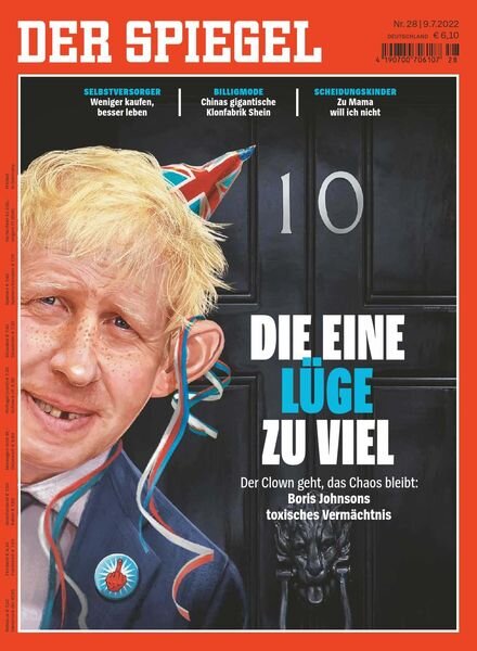 DER SPIEGEL – 09 Juli 2022 Cover