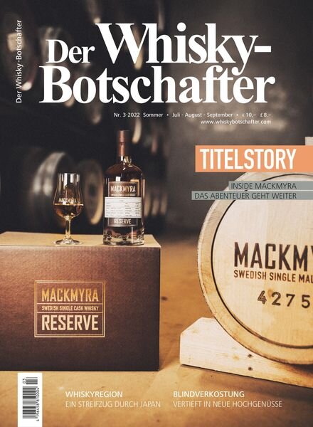 Der Whisky-Botschafter – Juni 2022 Cover