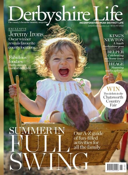 Derbyshire Life – August 2022 Cover