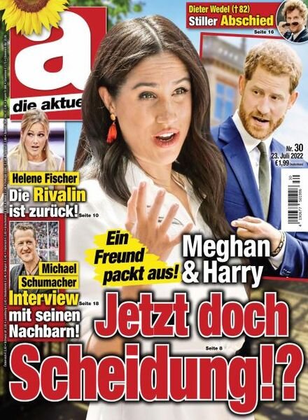 die aktuelle – 23 Juli 2022 Cover