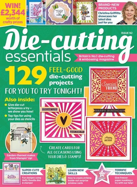 Die-cutting Essentials – August 2022 Cover