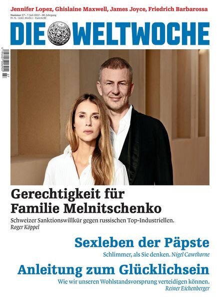 Die Weltwoche – 07 Juli 2022 Cover
