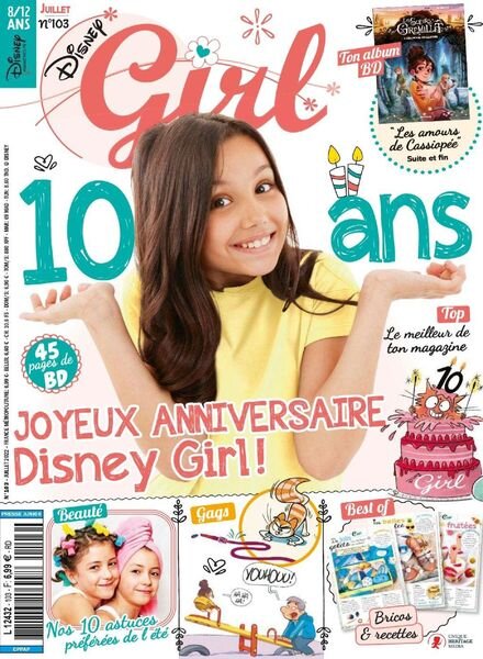 Disney Girl – juillet 2022 Cover