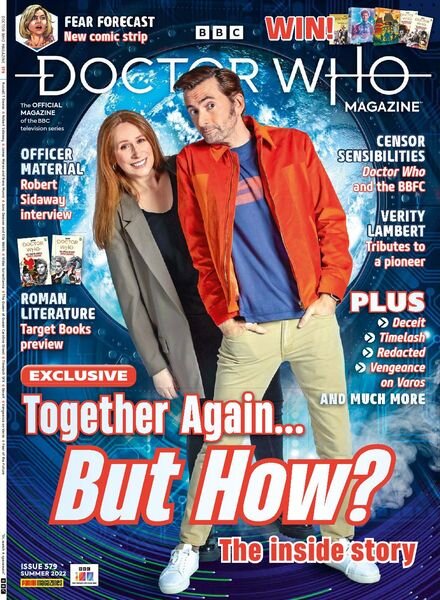 Doctor Who Magazine – Issue 579 – Summer 2022 Cover