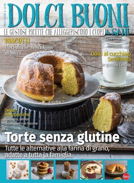 Dolci buoni e sani – luglio 2022 Cover