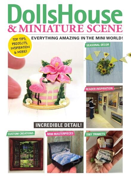 Dolls House & Miniature Scene – August 2022 Cover