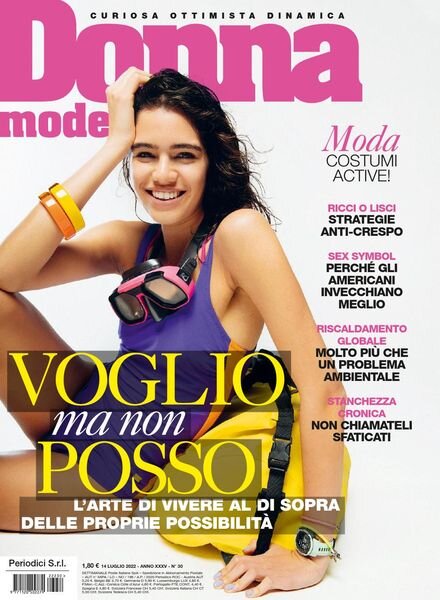 Donna Moderna – 14 Luglio 2022 Cover
