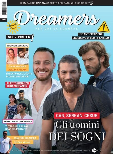 Dreamers – luglio 2022 Cover