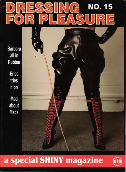 Dressing for Pleasure – n. 15 Cover