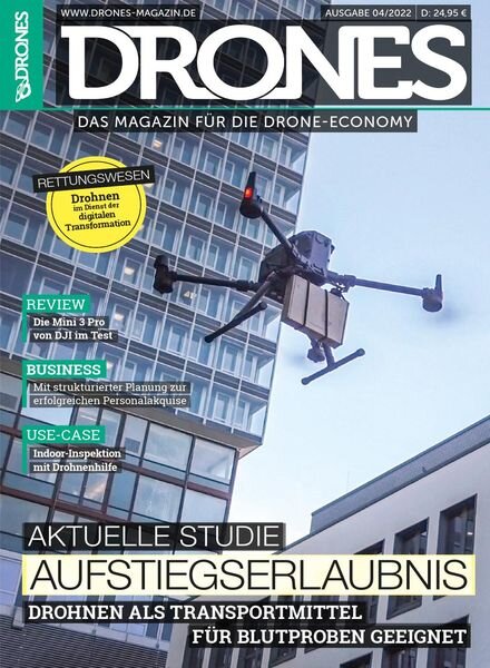Drones – Juli 2022 Cover