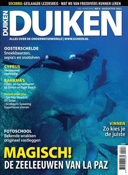 Duiken – augustus 2022 Cover