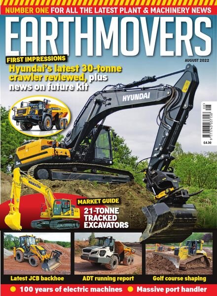 Earthmovers – August 2022 Cover