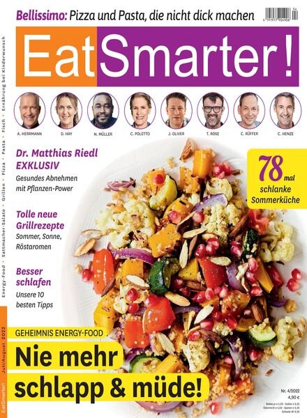 EatSmarter! – Juli 2022 Cover