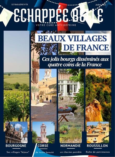 Echappee Belle Magazine – juillet 2022 Cover