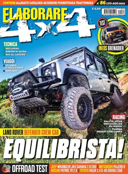 Elaborare 4×4 – Luglio-Agosto 2022 Cover