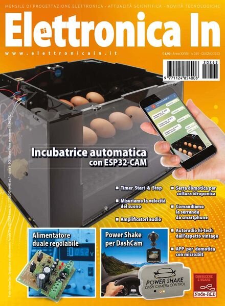 Elettronica In – Giugno 2022 Cover