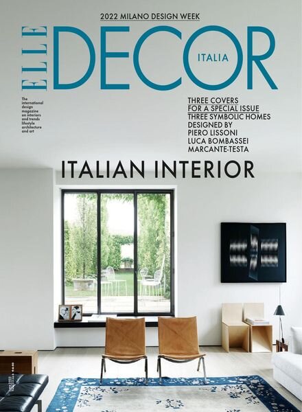 Elle Decor Italia English Edition – June 2022 Cover