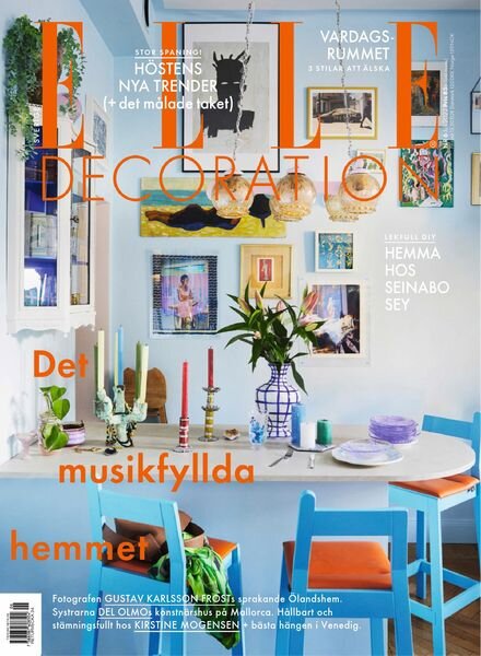 Elle Decoration Sweden – juli 2022 Cover