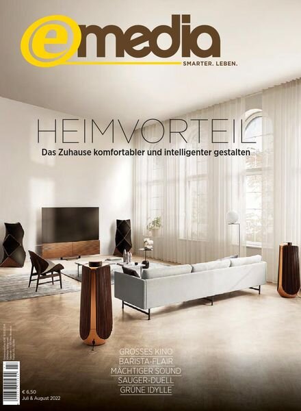 eMedia – August 2021 Cover