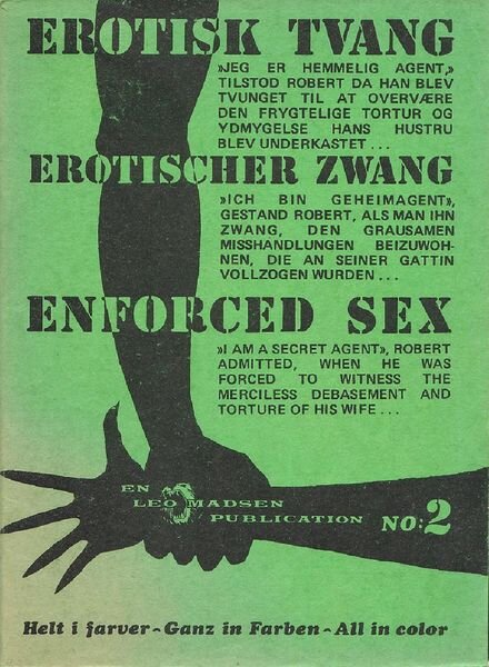 Enforced Sex – n. 02 Cover