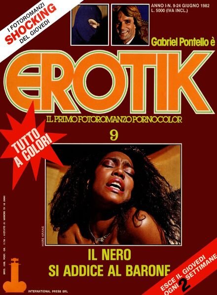 Erotik – n. 09 24 GiugNo.1982 Cover