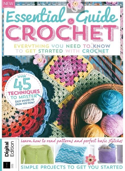 Essential Guide to Crochet – 4th Edition 2022 Cover