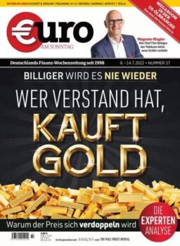 Euro am Sonntag – 08 Juli 2022