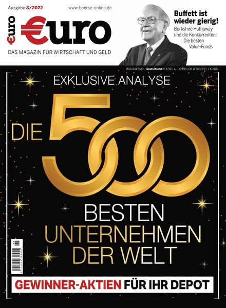 Euro – August 2022 Cover