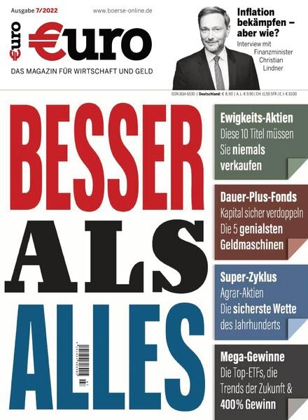 Euro – Juli 2022 Cover
