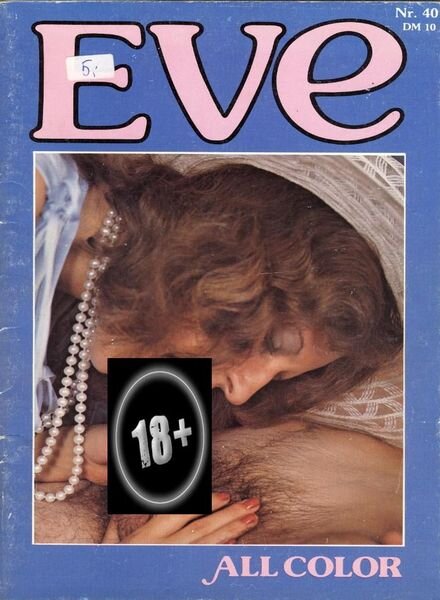 Eve – n. 40 Cover