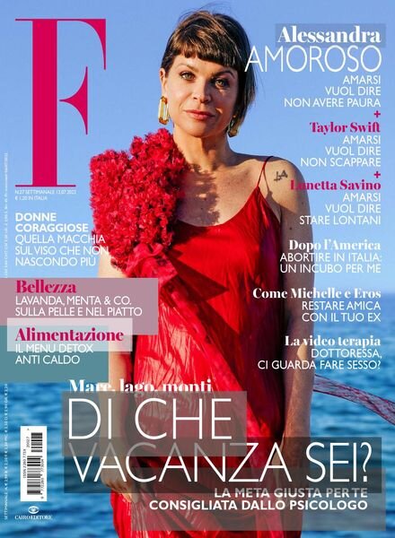 F – 12 Luglio 2022 Cover